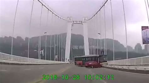 coach bus accident crash into river in china